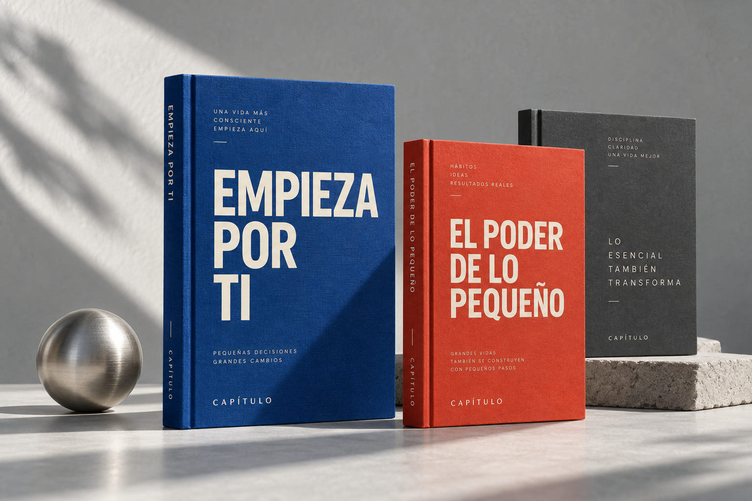 Colección de libros Capítulo: Empieza por ti y El poder de lo pequeño